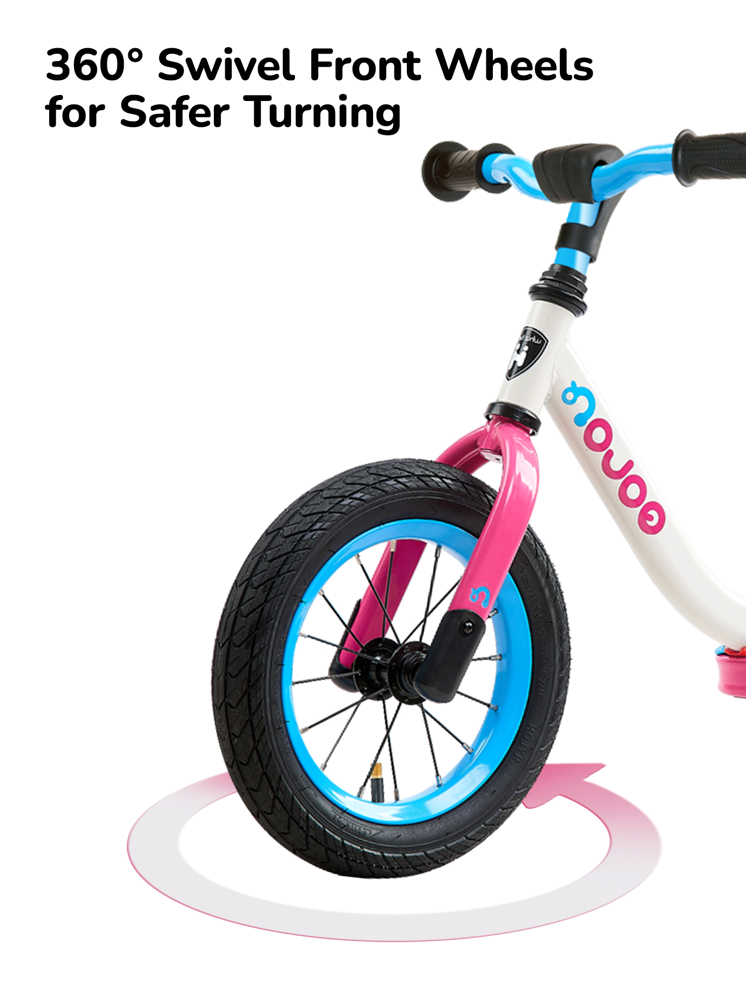 Whizbebe Huizhi balance car children's pedalless bicycle sliding 2 to 6 years old 3 boys and girls baby toddler scooter