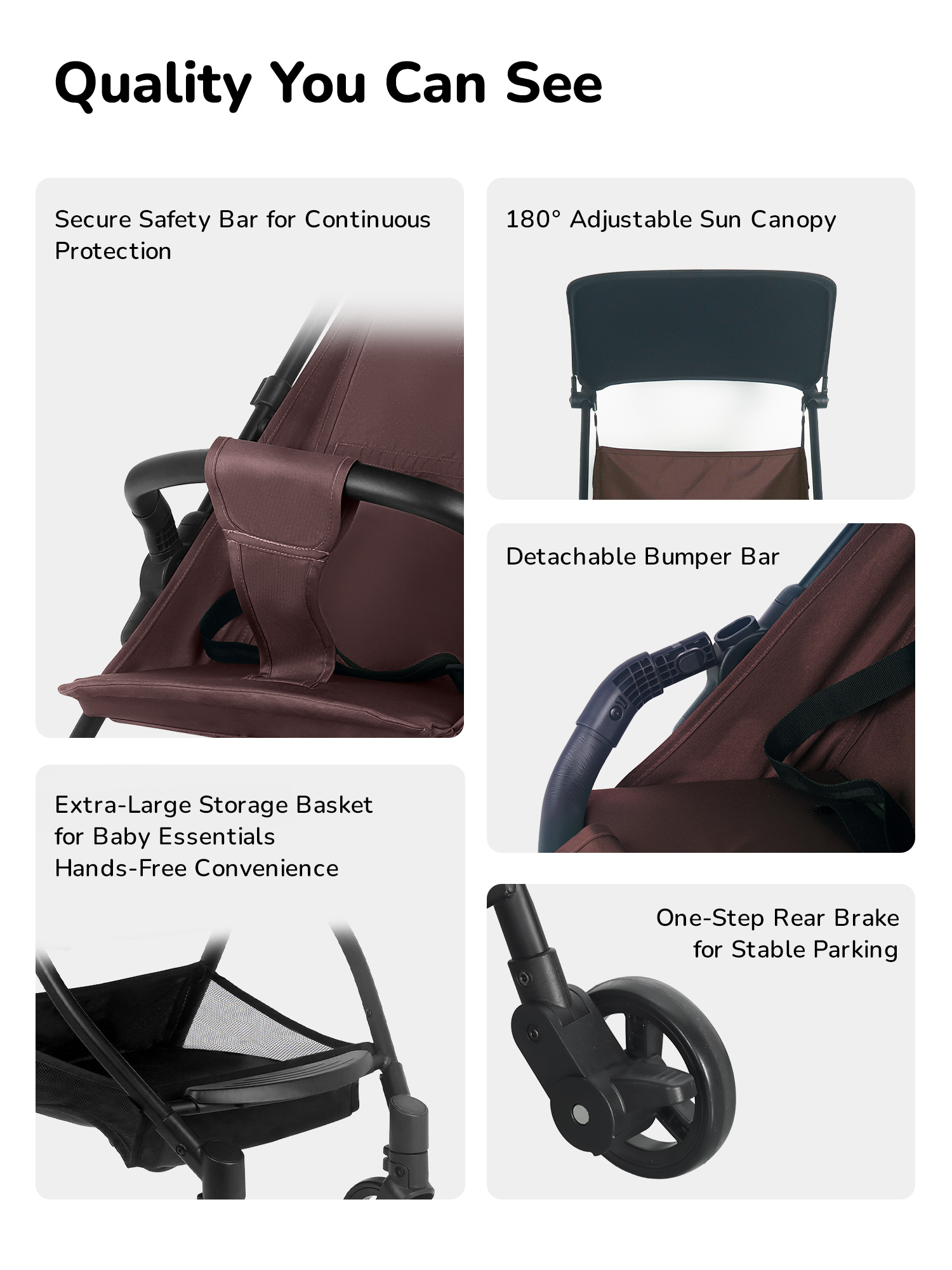 Whizbebe Huizhi Baby stroller lightweight baby walking tool HC200-L