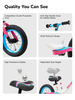 Whizbebe Huizhi balance car children's pedalless bicycle sliding 2 to 6 years old 3 boys and girls baby toddler scooter