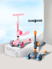 Whizbebe Huizhi scooter children's two-in-one boy girl princess can sit and ride toy baby slippery scooter