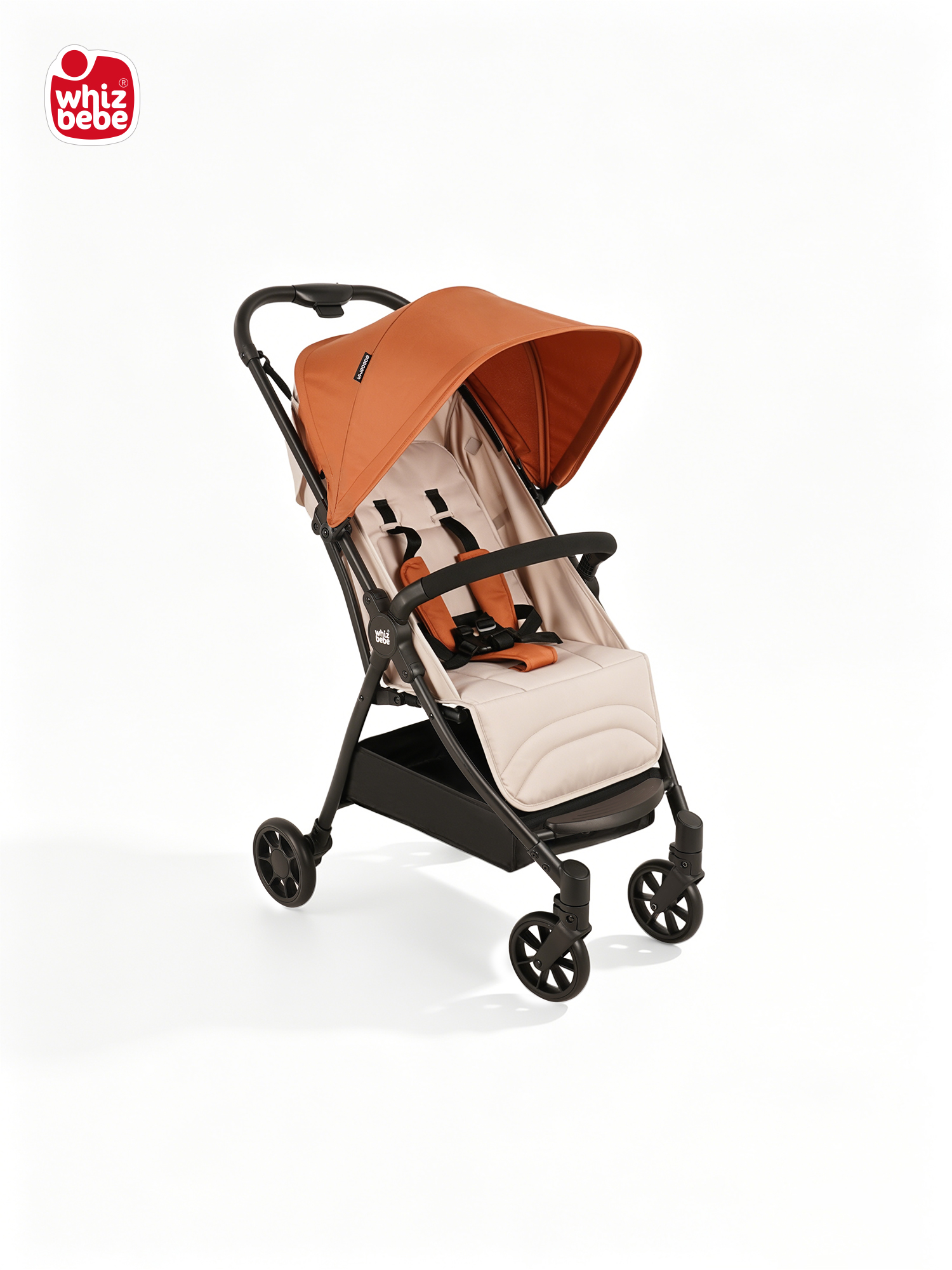 Whizbebe HuizhiBaby stroller Ultra-light, portable, sit-down, foldable, four-wheel shock-absorbing baby umbrella stroller