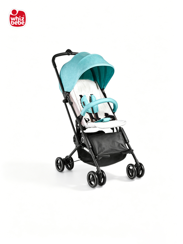 Whizbebe HuizhiBaby Strollers can sit, lie down, large space, portable, suitable for all seasons, ultra-light, one-button folding, boarding