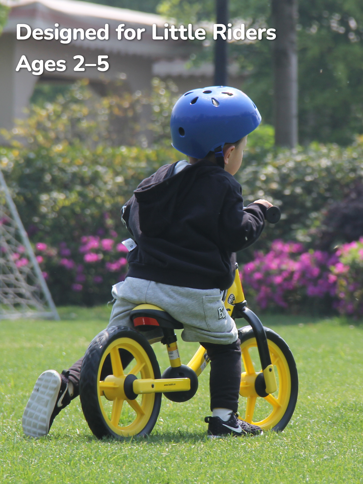 Whizbeb Huizhi balance car children without pedals 2 years old 3 years old-5 scooter baby balance car yo-yo walker