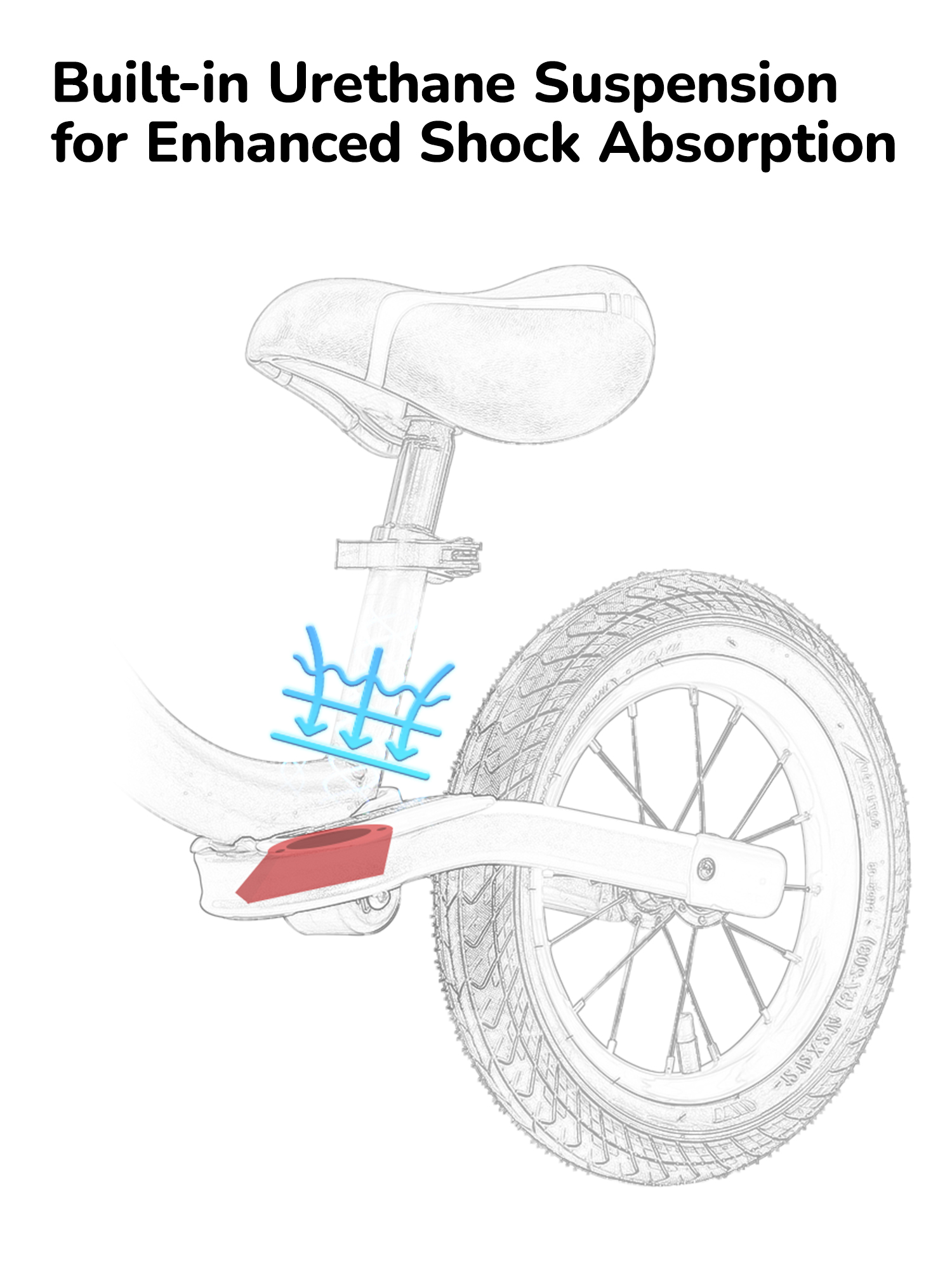 Whizbebe Huizhi balance car children's pedalless bicycle sliding 2 to 6 years old 3 boys and girls baby toddler scooter